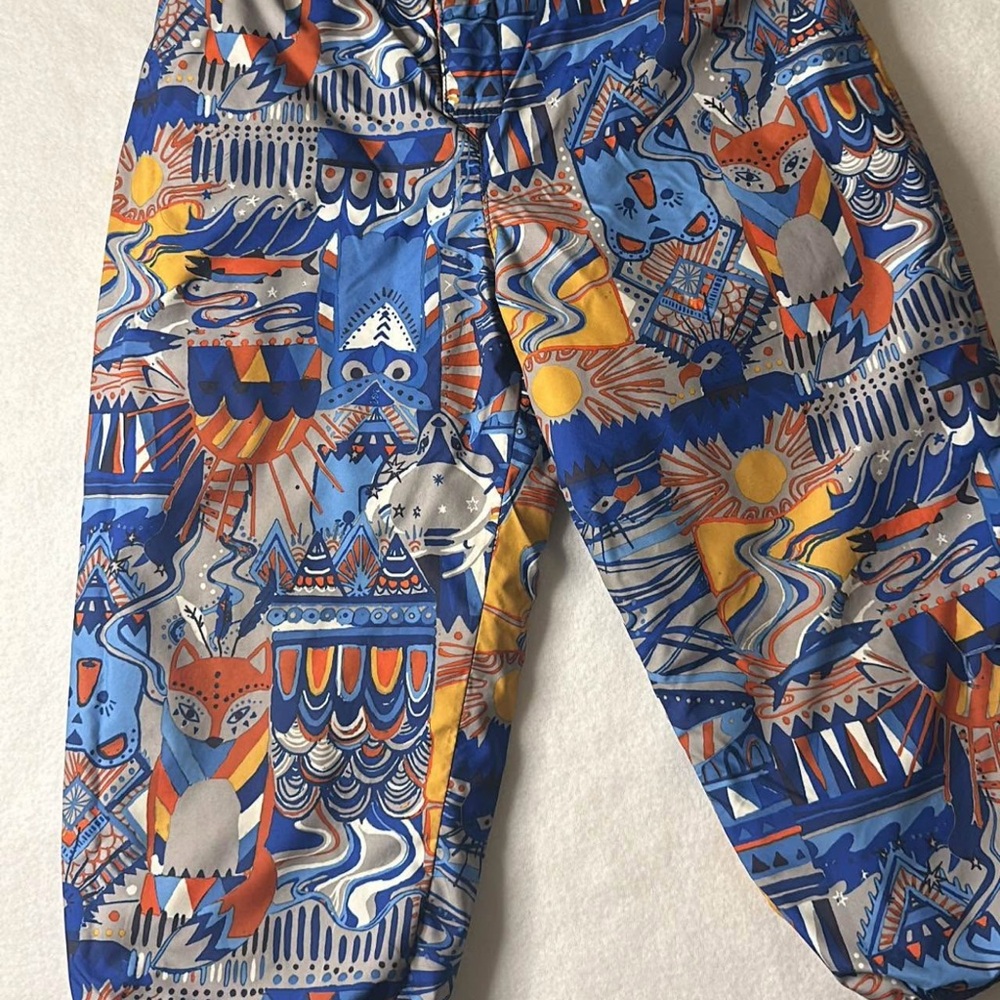 Patagonia reversible puff ball snow pants 18/24 months